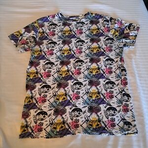 Graphic Print‎ Short Sleeve Tee Size M 100% Cotton